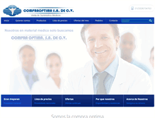 Tablet Screenshot of compraoptima.com.mx